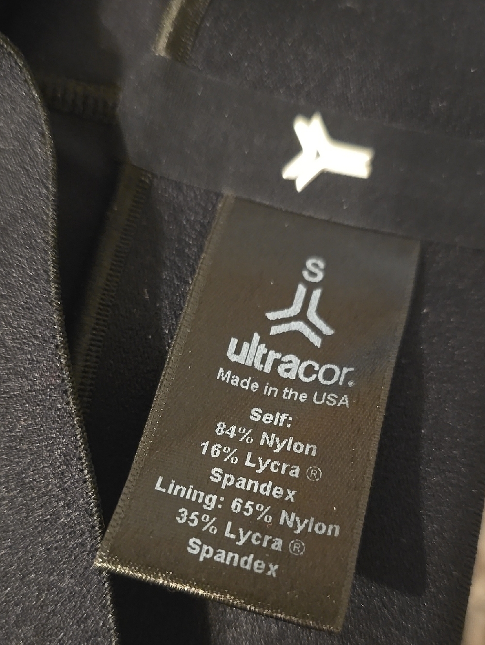 Ultracor Lux Essentials Crocodile Leggins Nero Patent - Picture 6 of 14